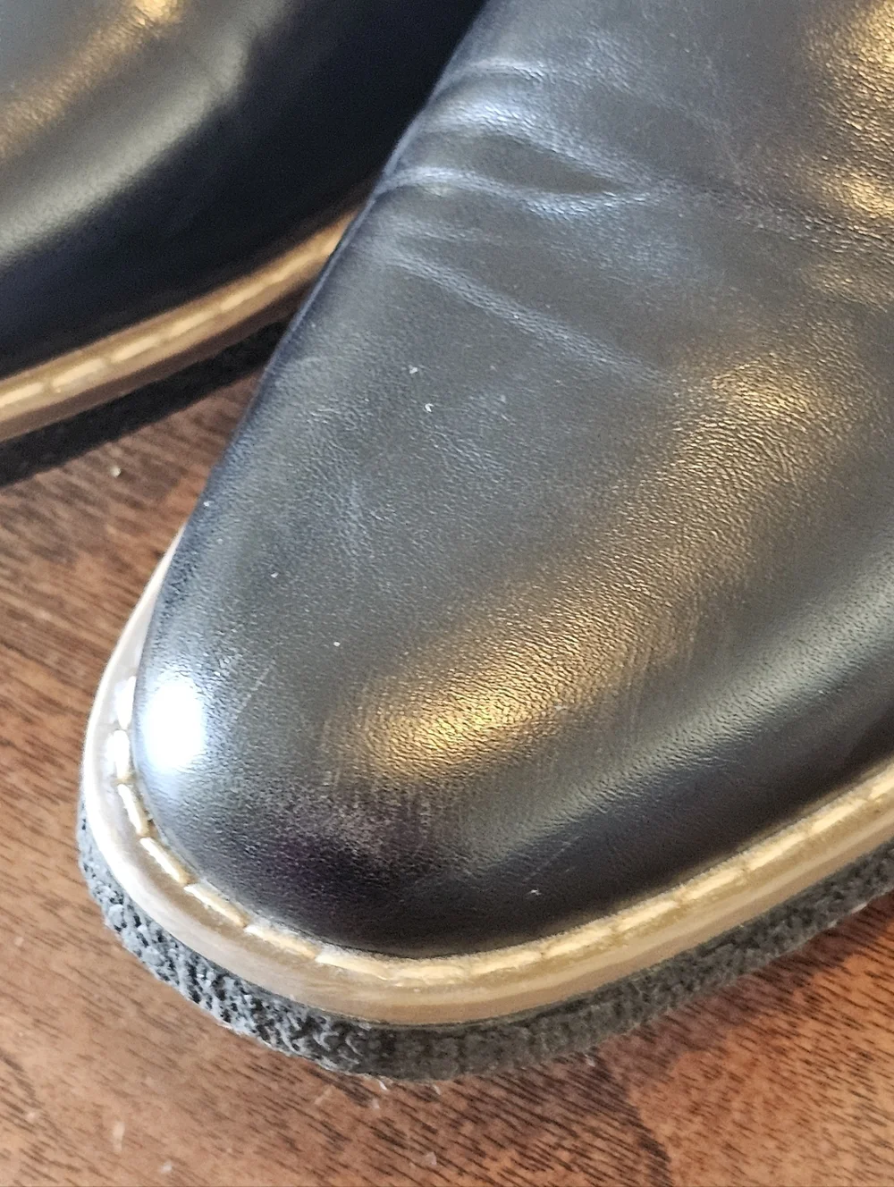 Deer Stags Zander Boys Black Dress Shoes Size 4M